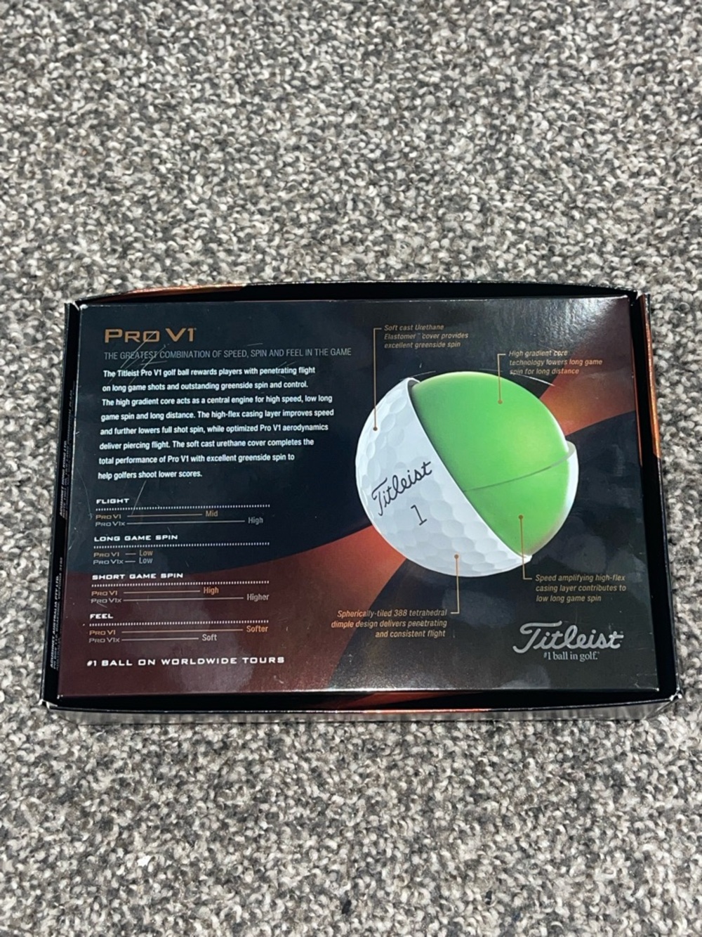 Titleist ProV1 Golf Ball Schweppes NIB - Picture 4 of 6